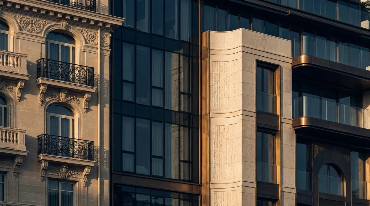 Immeuble résidentiel prime monégasque dans le Carré d'Or.