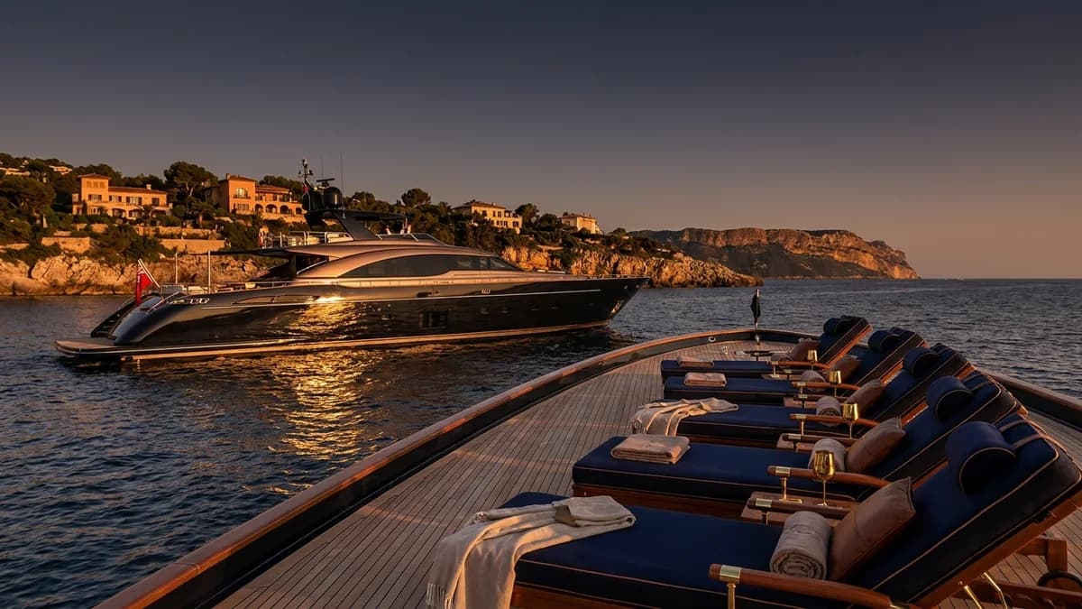Concept Identité de Marque — Société de Charter de Yachts de Luxe — Galerie 2