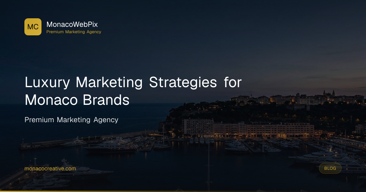 Luxury Marketing Strategies in Monaco | Monaco Creative | Monaco Creative